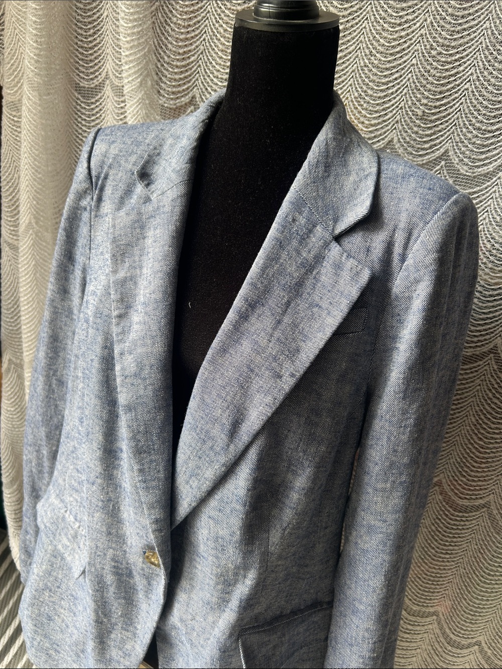 Lane Bryant Ladies Linen-Blend Blazer